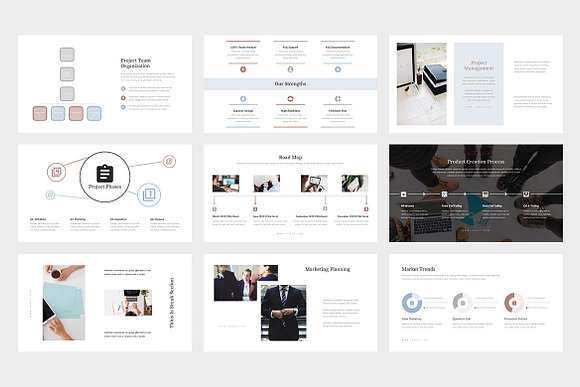 Jumeo : Project Report Powerpoint in PowerPoint Templates - product preview 2