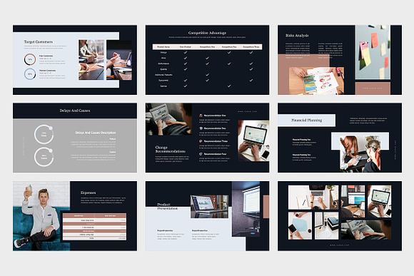 Jumeo : Project Report Powerpoint in PowerPoint Templates - product preview 7
