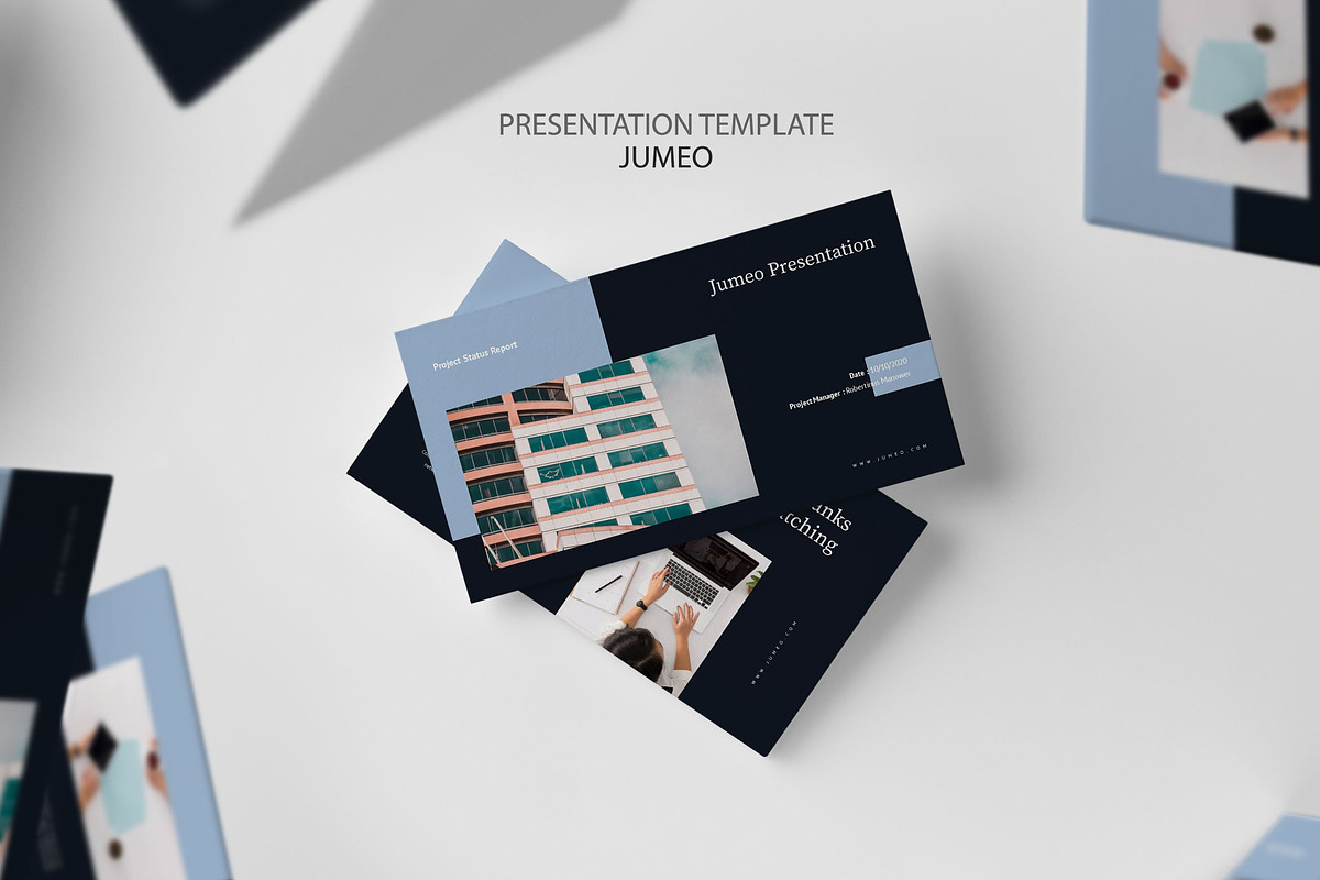 Jumeo : Project Report Keynote in Keynote Templates - product preview 8