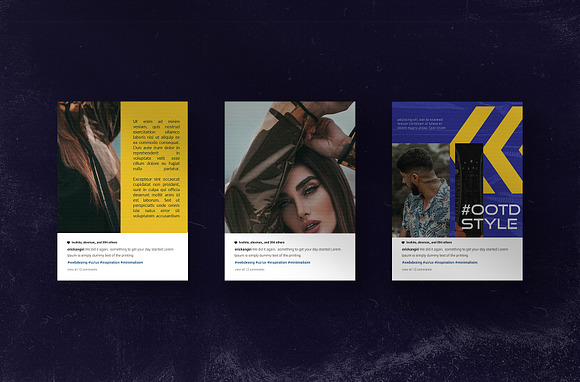 Vighpey Puzzle Instagram Feed in Instagram Templates - product preview 6