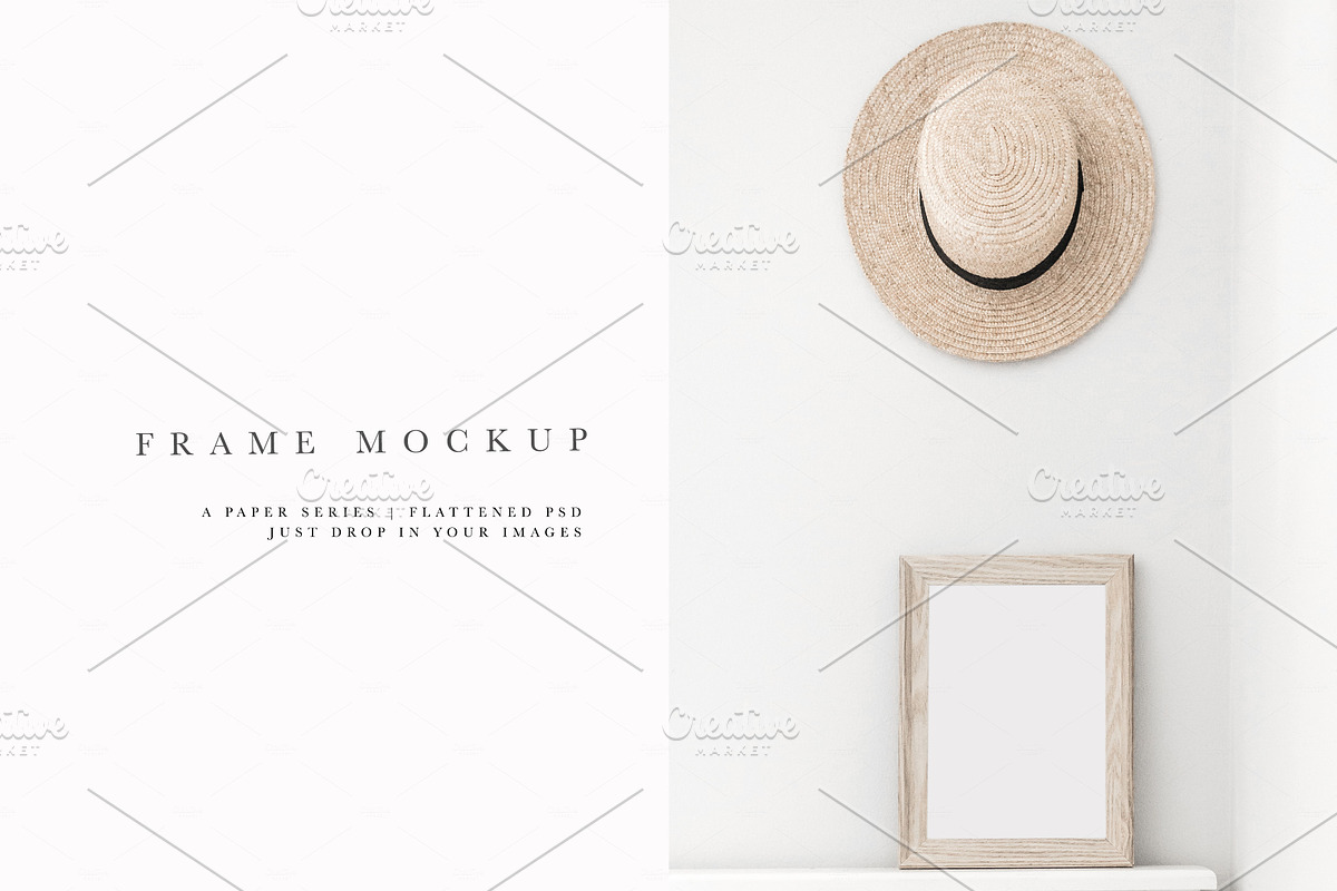 #570 Boho Inspired Frame Mockup in Print Mockups - product preview 8