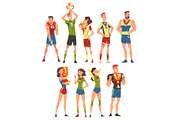 Athletes of Various Sports