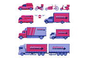 Delivery Vehicles Collection, Cargo