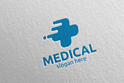 Fast Medical Hospital Logo 113