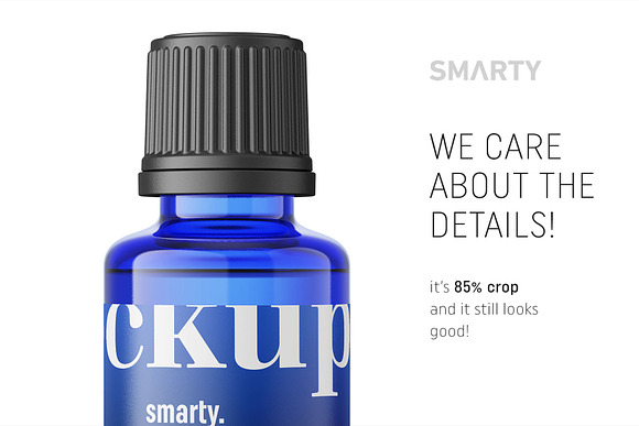 Essential oil bottle mockup 30ml in Product Mockups - product preview 3