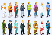 Person isometric collection
