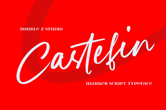 Castefin - Modern Chic Script Font in Script Fonts - product preview 7