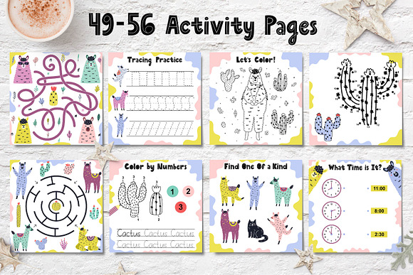 Llama Activities Collection in Illustrations - product preview 10