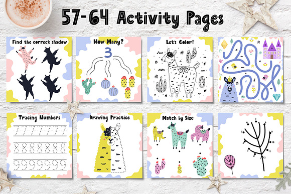 Llama Activities Collection in Illustrations - product preview 11