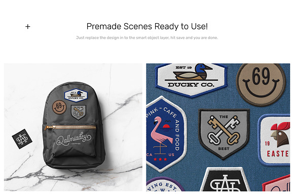 Patch Mockups + Embroidery Generator in Branding Mockups - product preview 6