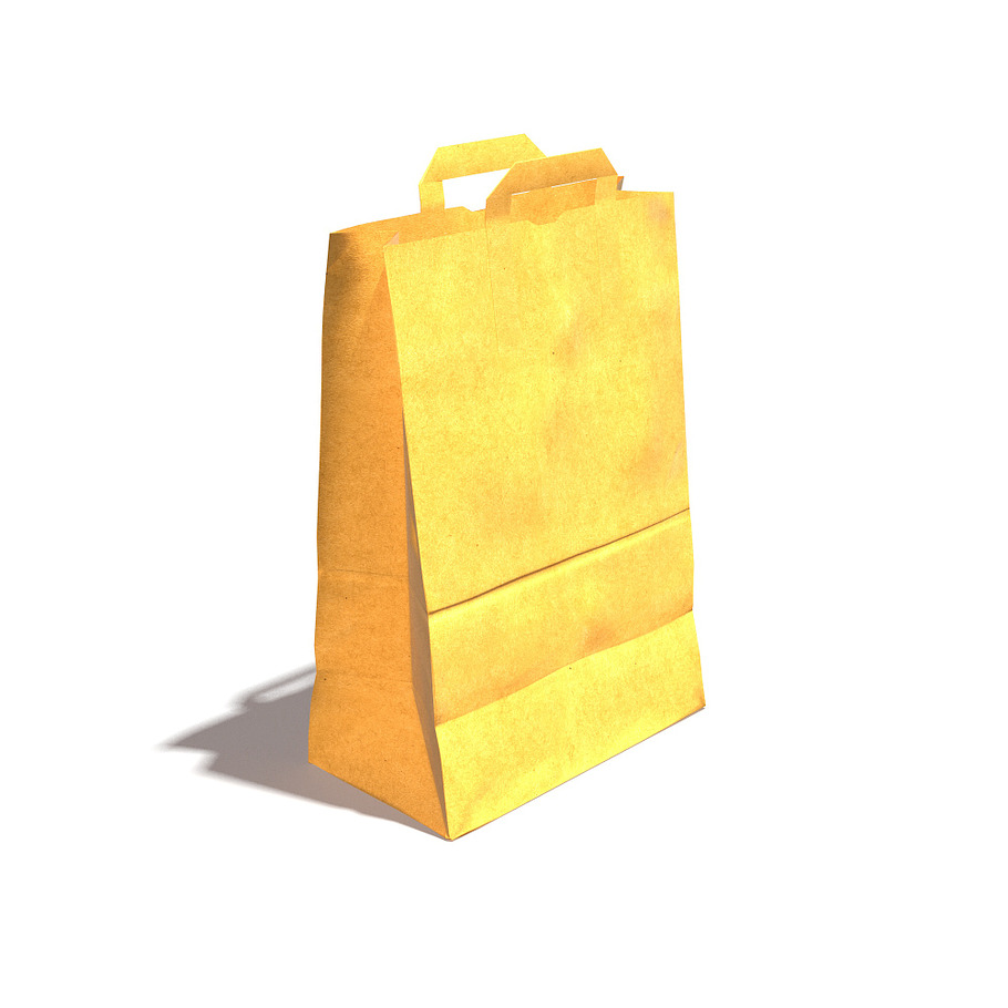 Paper Bag PBR Low poly in Objects - product preview 15
