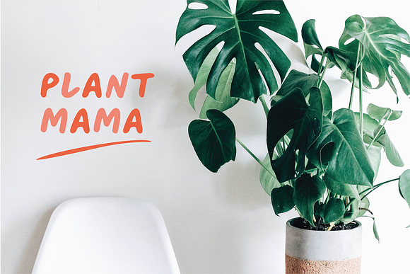 Plant Mama - A Fun Handwritten Font in Sans-Serif Fonts - product preview 1