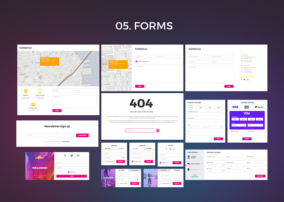 August UI kit in Templates - product preview 6