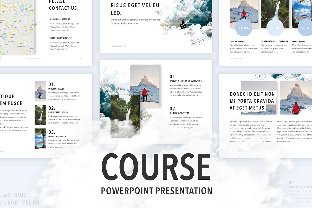 Course PowerPoint Template in PowerPoint Templates - product preview 8