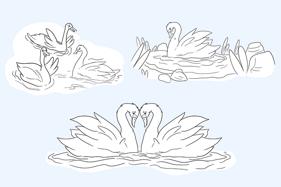 Ugly Duckling Digital Stamps in Illustrations - product preview 3