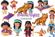 Arabian Nights Clip Art Collection