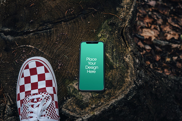 iPhone 11 Pro - Forest Mockups in Mobile & Web Mockups - product preview 3