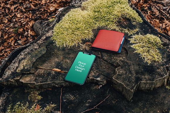 iPhone 11 Pro - Forest Mockups in Mobile & Web Mockups - product preview 5