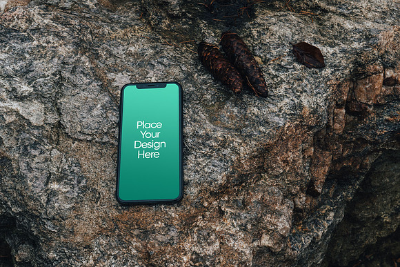 iPhone 11 Pro - Forest Mockups in Mobile & Web Mockups - product preview 6