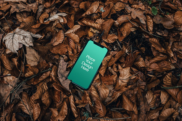 iPhone 11 Pro - Forest Mockups in Mobile & Web Mockups - product preview 7