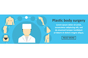 Plastic body surgery banner