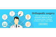 Orthopedic surgery banner horizontal