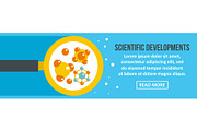 Scientific developments banner