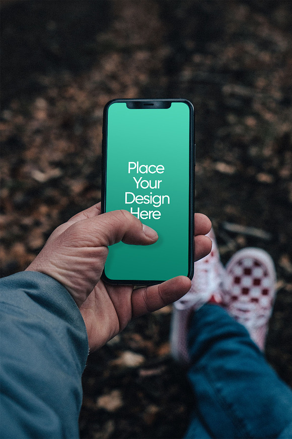 iPhone 11 Pro - Forest Mockups in Mobile & Web Mockups - product preview 9