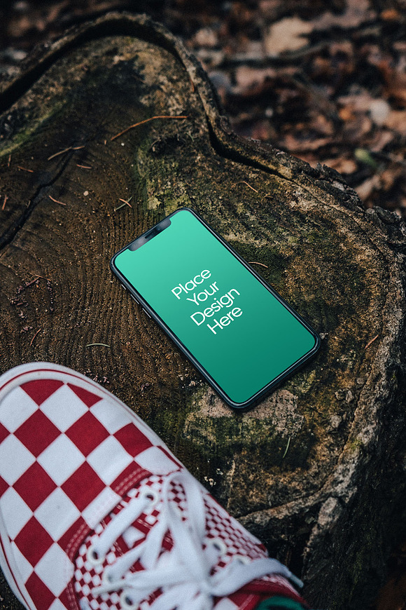 iPhone 11 Pro - Forest Mockups in Mobile & Web Mockups - product preview 10