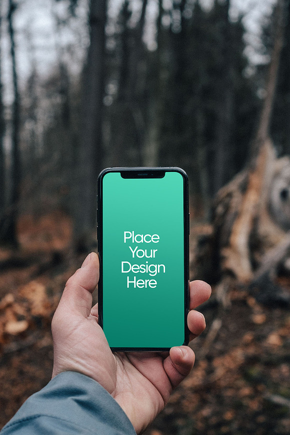 iPhone 11 Pro - Forest Mockups in Mobile & Web Mockups - product preview 11