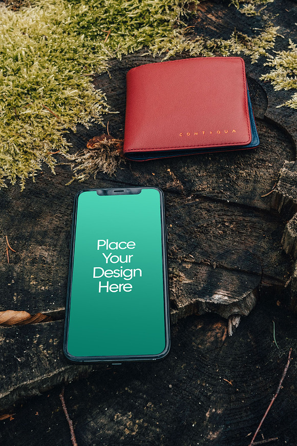 iPhone 11 Pro - Forest Mockups in Mobile & Web Mockups - product preview 12