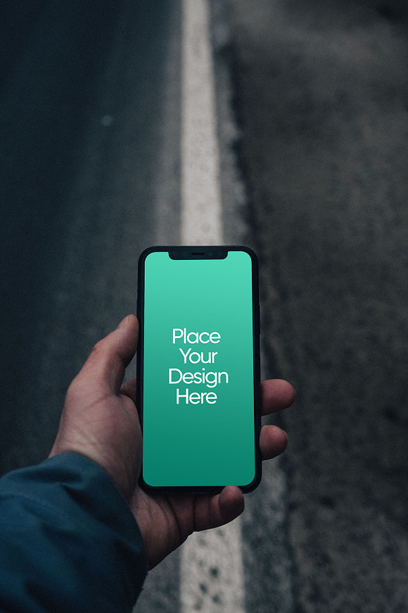 iPhone 11 Pro - Forest Mockups in Mobile & Web Mockups - product preview 16