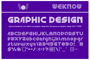 graphic design font