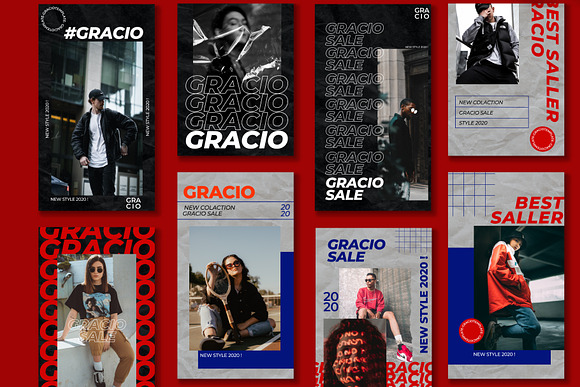 GRACIO - Instagram Template in Instagram Templates - product preview 5