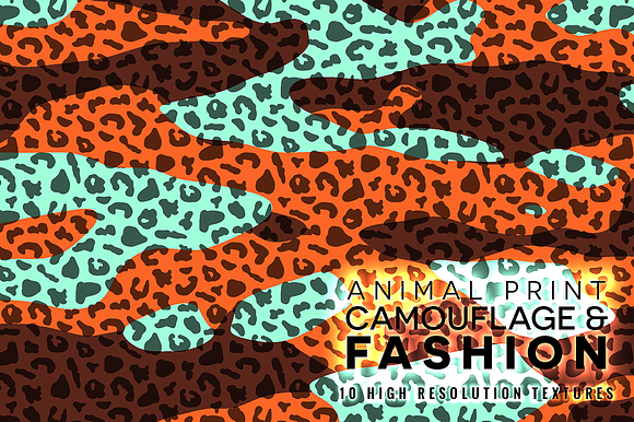 Animal Print, Camouflage and Fashion in Textures - product preview 1