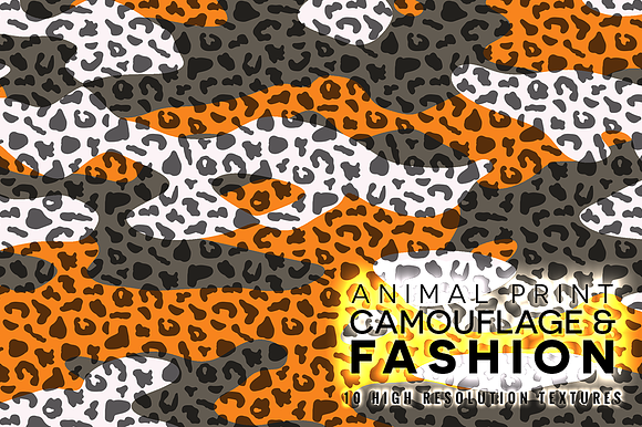 Animal Print, Camouflage and Fashion in Textures - product preview 5