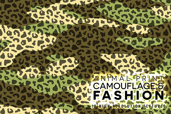 Animal Print, Camouflage and Fashion in Textures - product preview 6