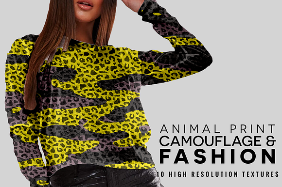 Animal Print, Camouflage and Fashion in Textures - product preview 10