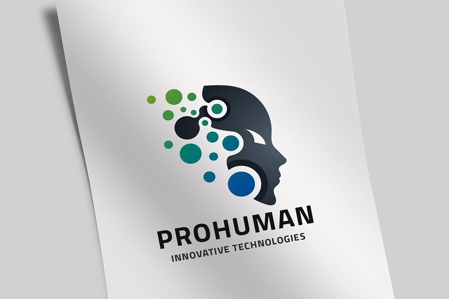 Professional Human Logo in Logo Templates - product preview 8