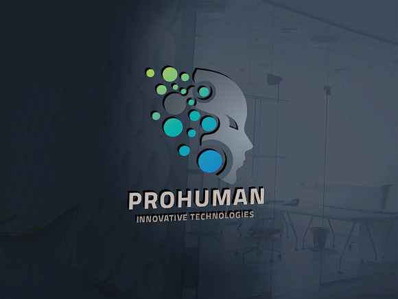 Professional Human Logo in Logo Templates - product preview 1