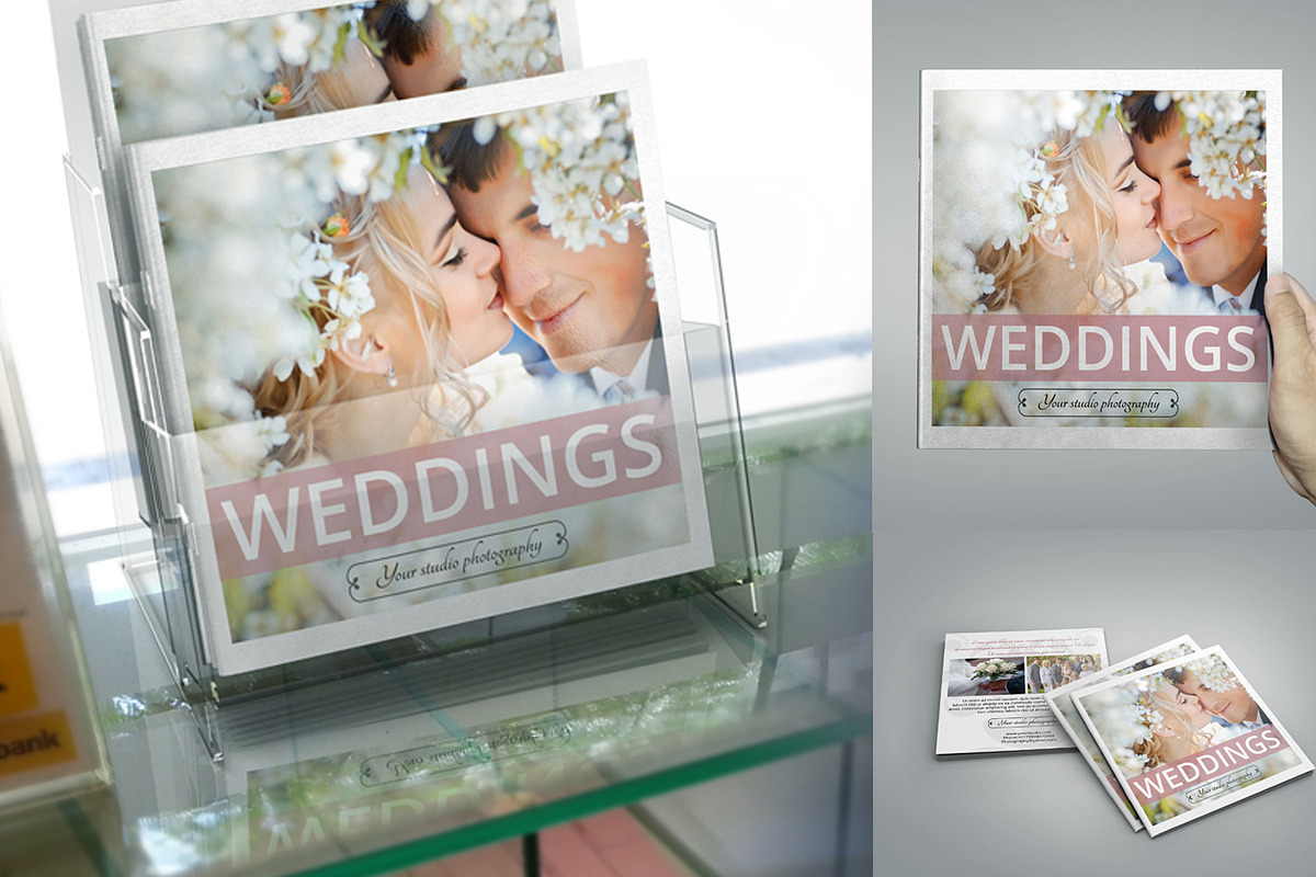Wedding Photography Magazine-V280 in Brochure Templates - product preview 8