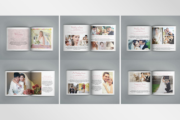 Wedding Photography Magazine-V280 in Brochure Templates - product preview 2