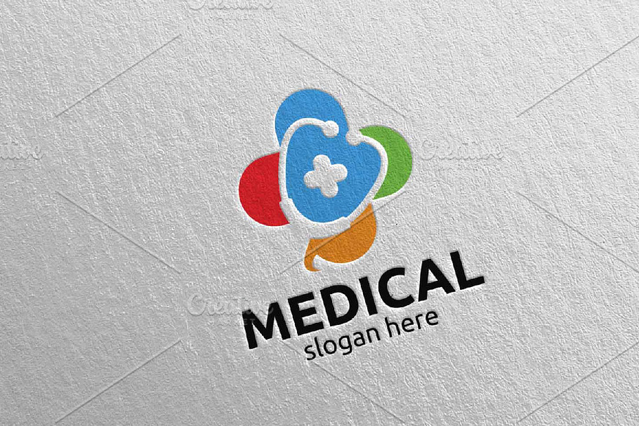 Cross Medical Hospital Logo 117 in Logo Templates - product preview 8