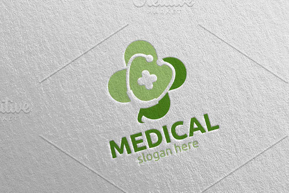 Cross Medical Hospital Logo 117 in Logo Templates - product preview 2