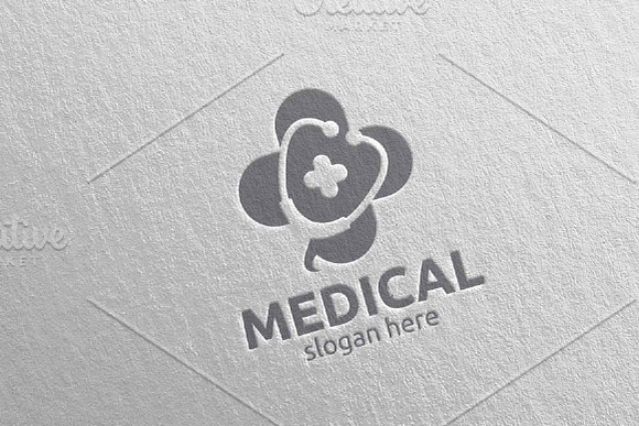 Cross Medical Hospital Logo 117 in Logo Templates - product preview 4