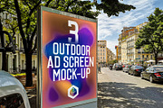 Outdoor Ad Screen MockUps 14 (v.2)
