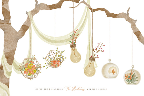 The Bridestory Wedding Bundle in Illustrations - product preview 2