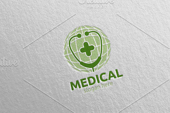 Global Cross Medical Logo 122 in Logo Templates - product preview 3