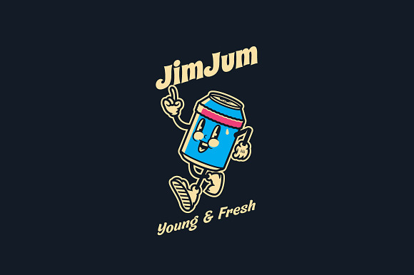 Jim Jum Logo Template in Logo Templates - product preview 1
