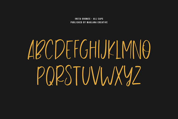 Insta Gromes - Font Duo in Script Fonts - product preview 9